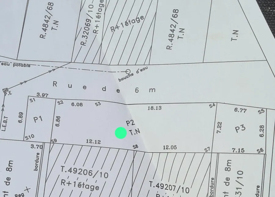Terrain à Vendre avec 3 Façades – Fkih Ben Salah (Quart - Image 1